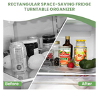 SpinShelf | Rotating Fridge Organizer | 360° Lazy Susan