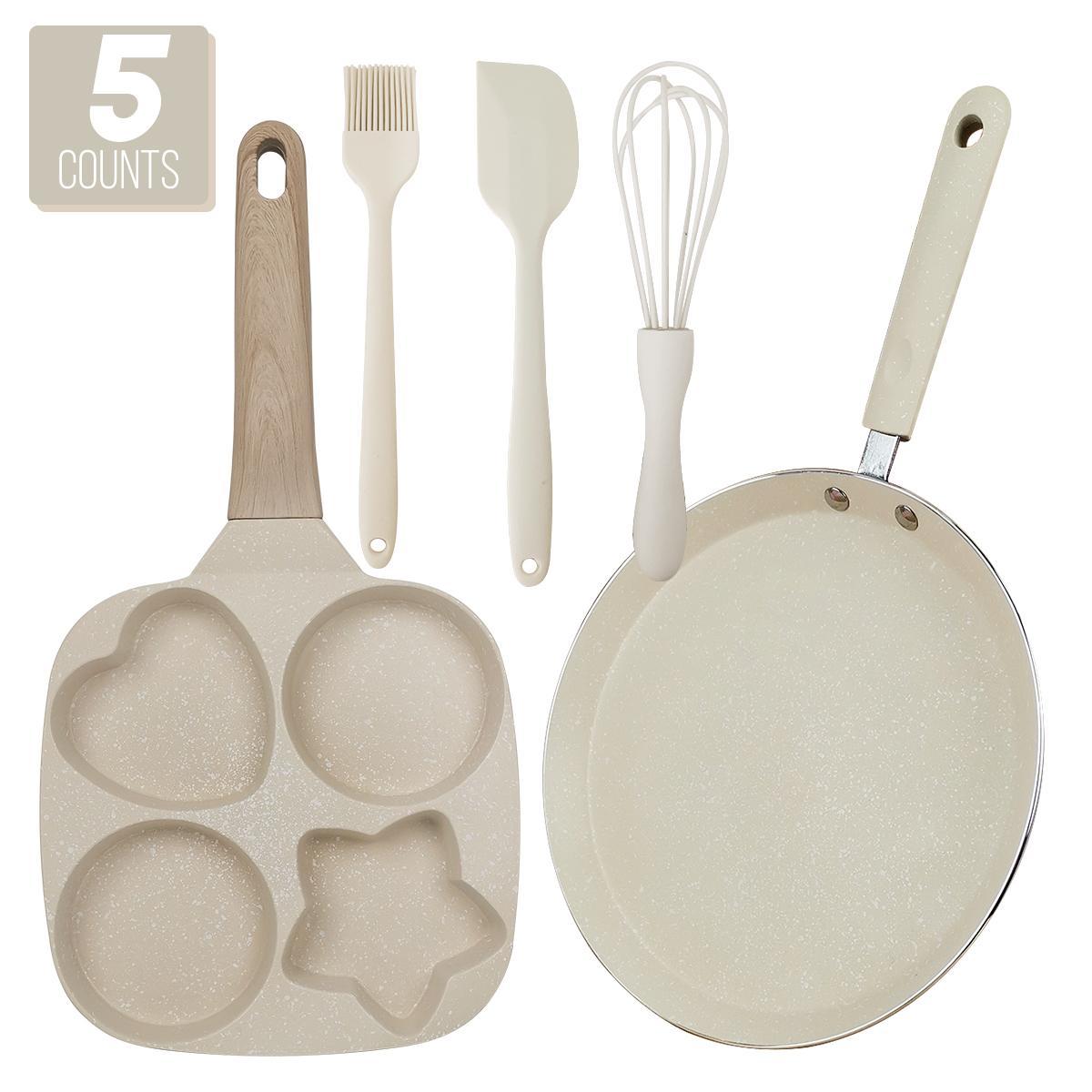 QuadPan | 4-Hole Non-Stick Breakfast Pan | Cook Faster, Clean Easier