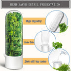 GreenPod | Herb Keeper for Fridge | Fresh for 3 Weeks