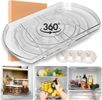 SpinShelf | Rotating Fridge Organizer | 360° Lazy Susan